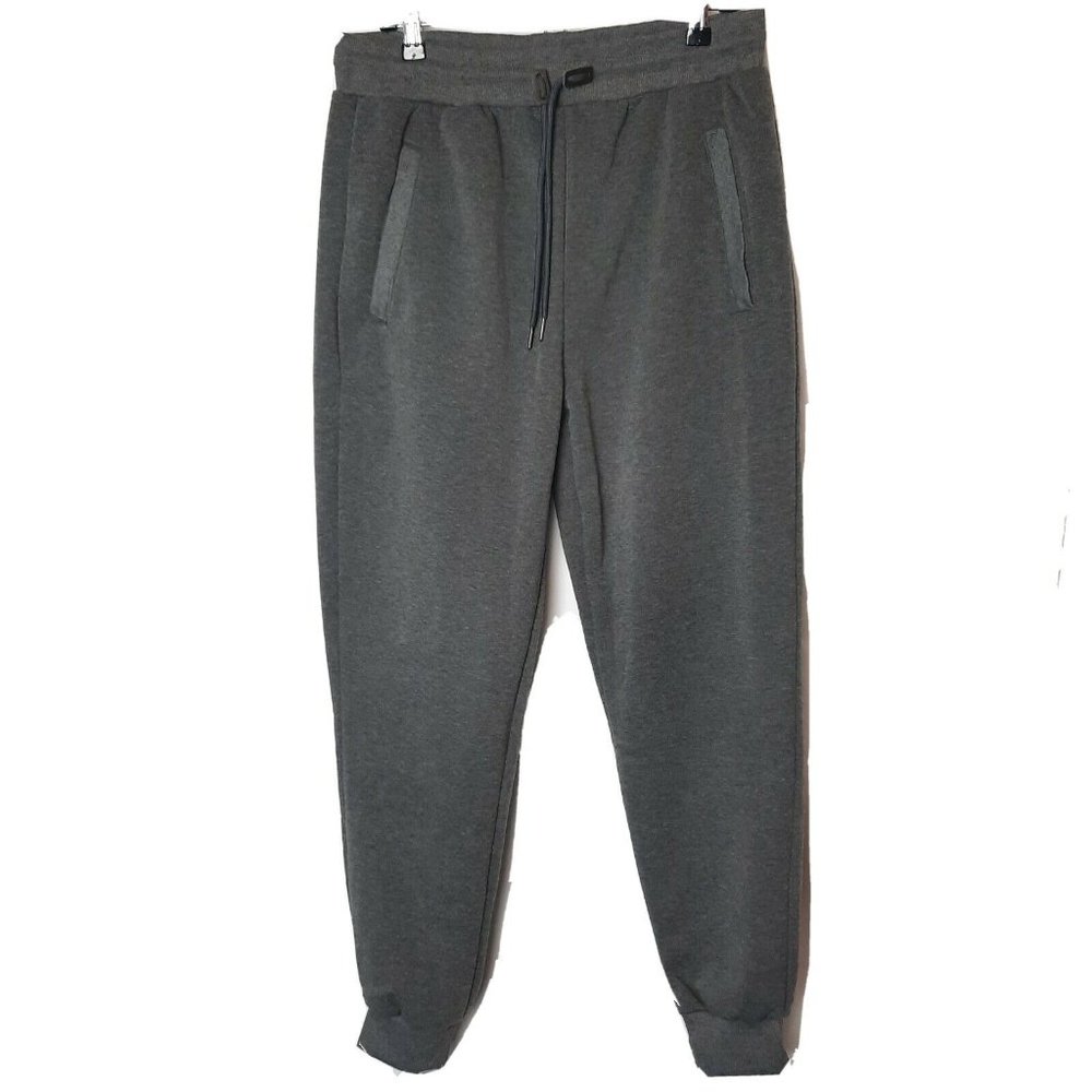 Galaxy By Harvic Men's Gray Slim Fit Sweatpants Gym Training Pants NWT Size M